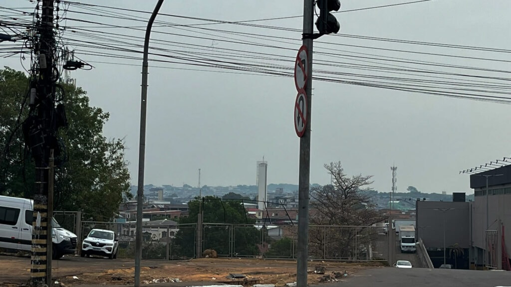 Fumaça das queimadas deixa ar péssimo em Manaus