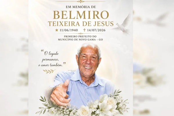 Morre Belmiro Teixeira de Jesus, primeiro prefeito de Novo Gama