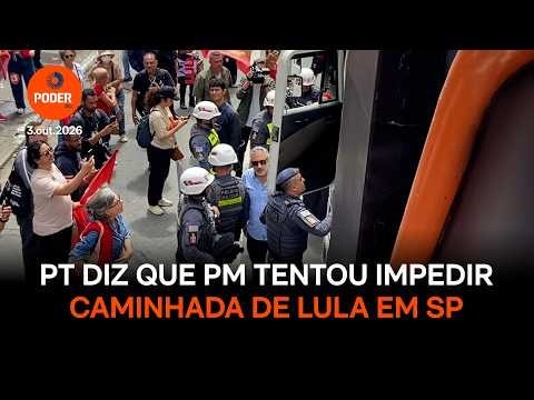 Haddad diz que Ricardo Nunes tentou impedir caminhada de Lula em SP