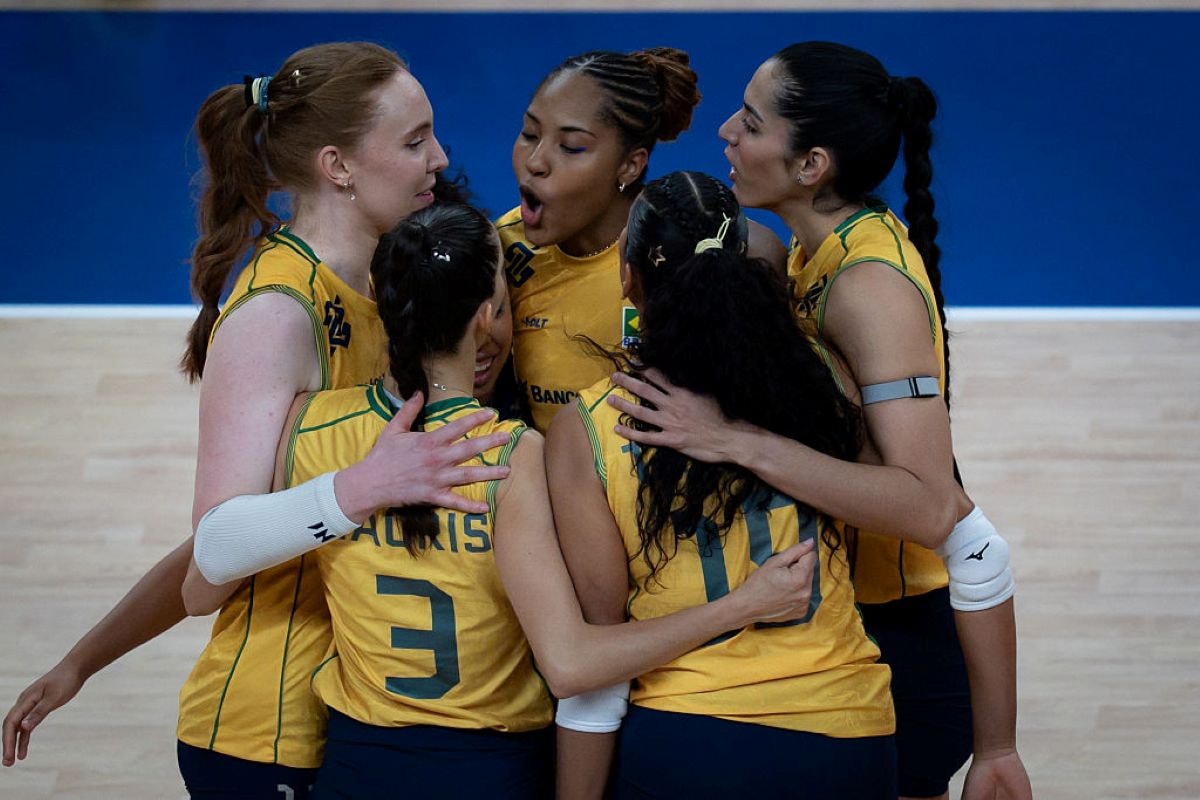 VNL: Seleção Brasileira feminina enfrenta o Japão nesta quarta (22/7)