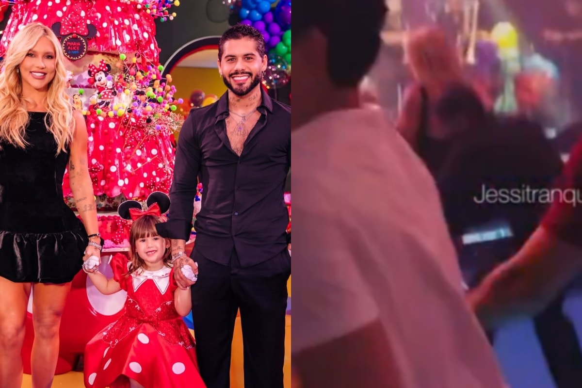 Vídeo vazado expõe Zé Felipe "agarrando" cintura de Virginia em festa