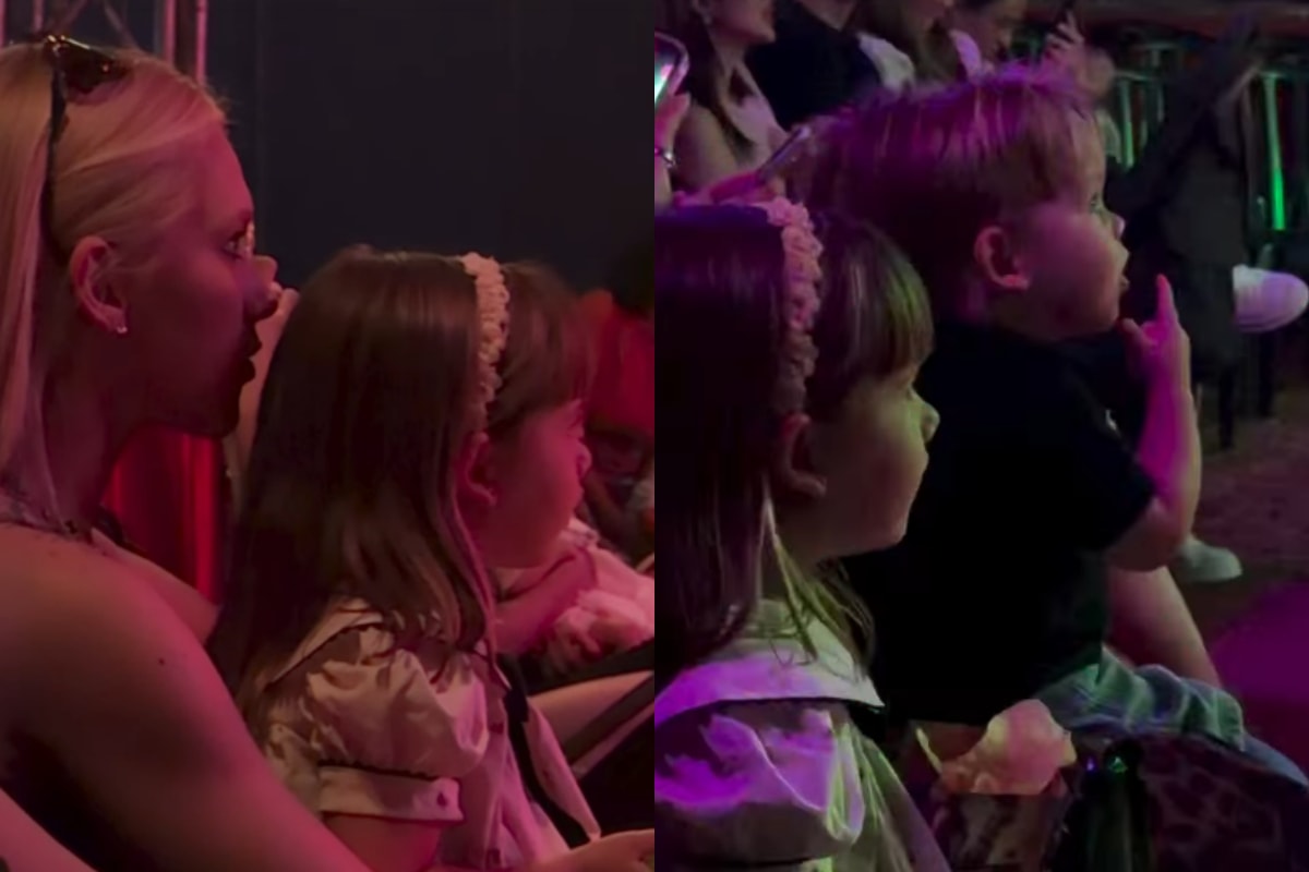 Virginia fecha circo inteiro para filhos em Goiânia. Veja vídeo