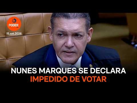 Nunes Marques diz que filho nunca prestou serviço ao Master