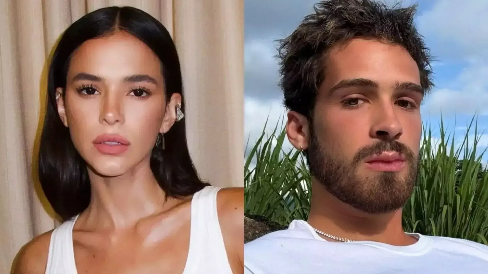 No Brasil, Shawn Mendes e Bruna Marquezine trocam beijos e combinam looks