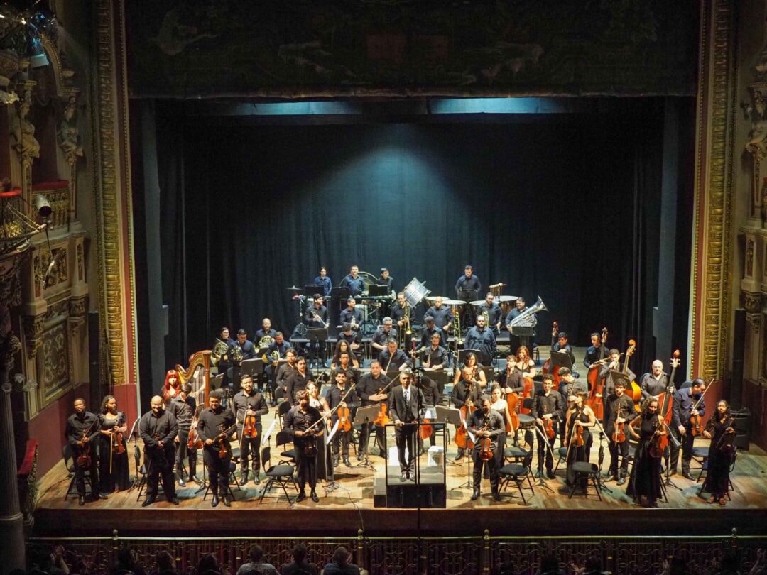 Teatro Amazonas lotado marca estreia da Série Amazônia da Orquestra Sinfônica da Amazônia
