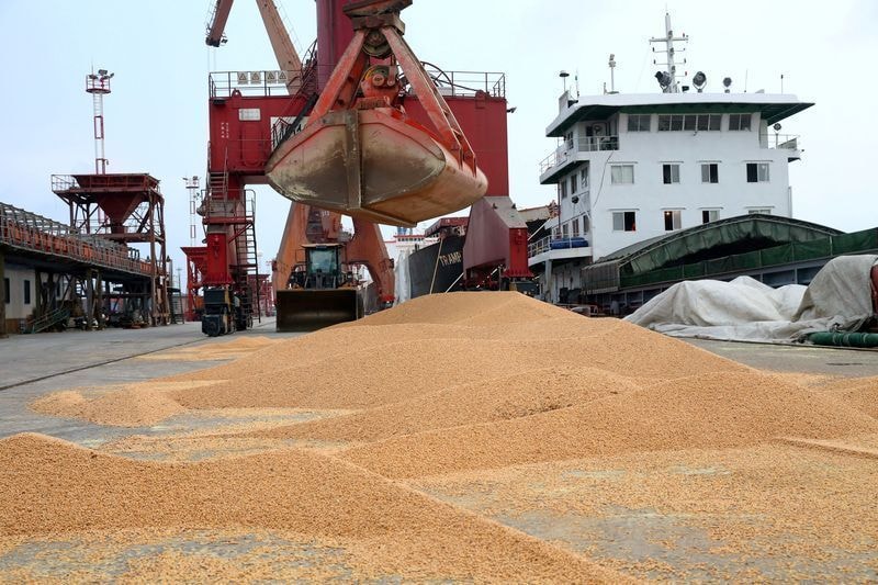 China compra cerca de 1 milhão de toneladas de soja dos EUA