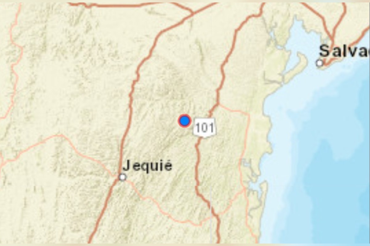 Tremor de magnitude 2,04 é registrado no interior da Bahia