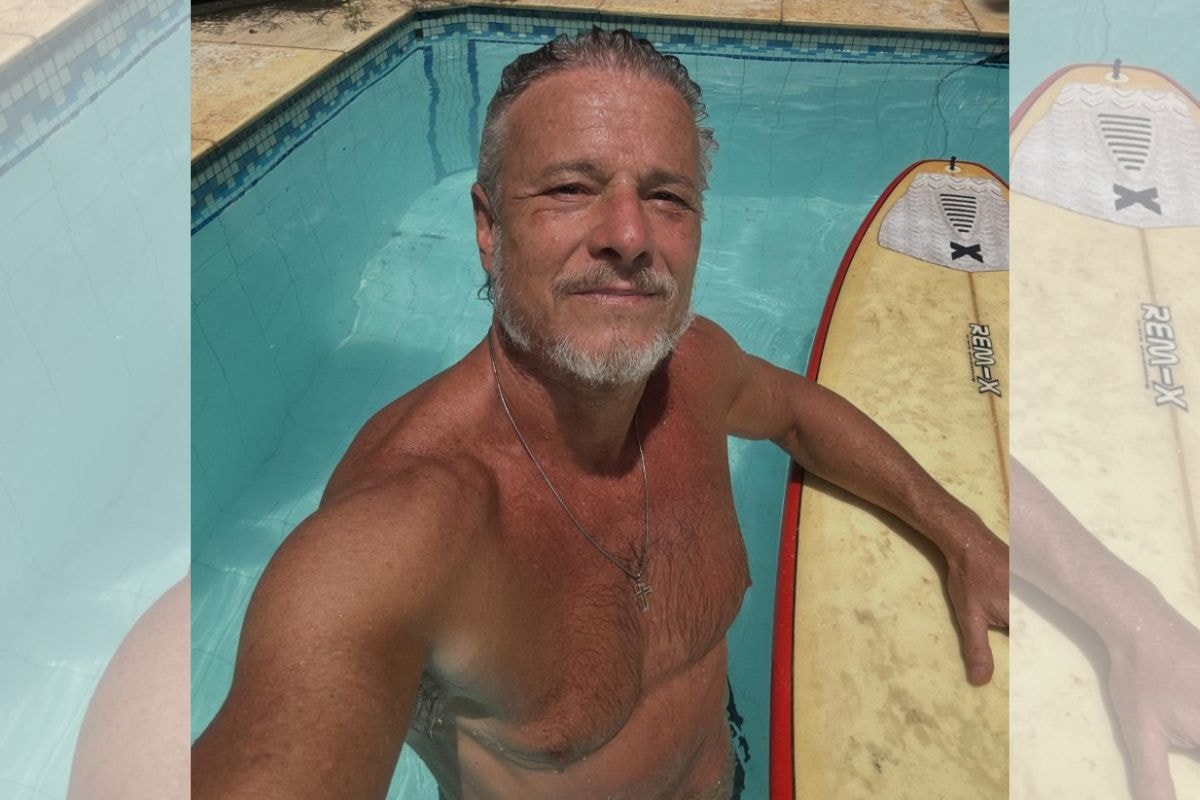 Marcello Novaes, de Avenida Brasil, mostra novo morador de seu sítio