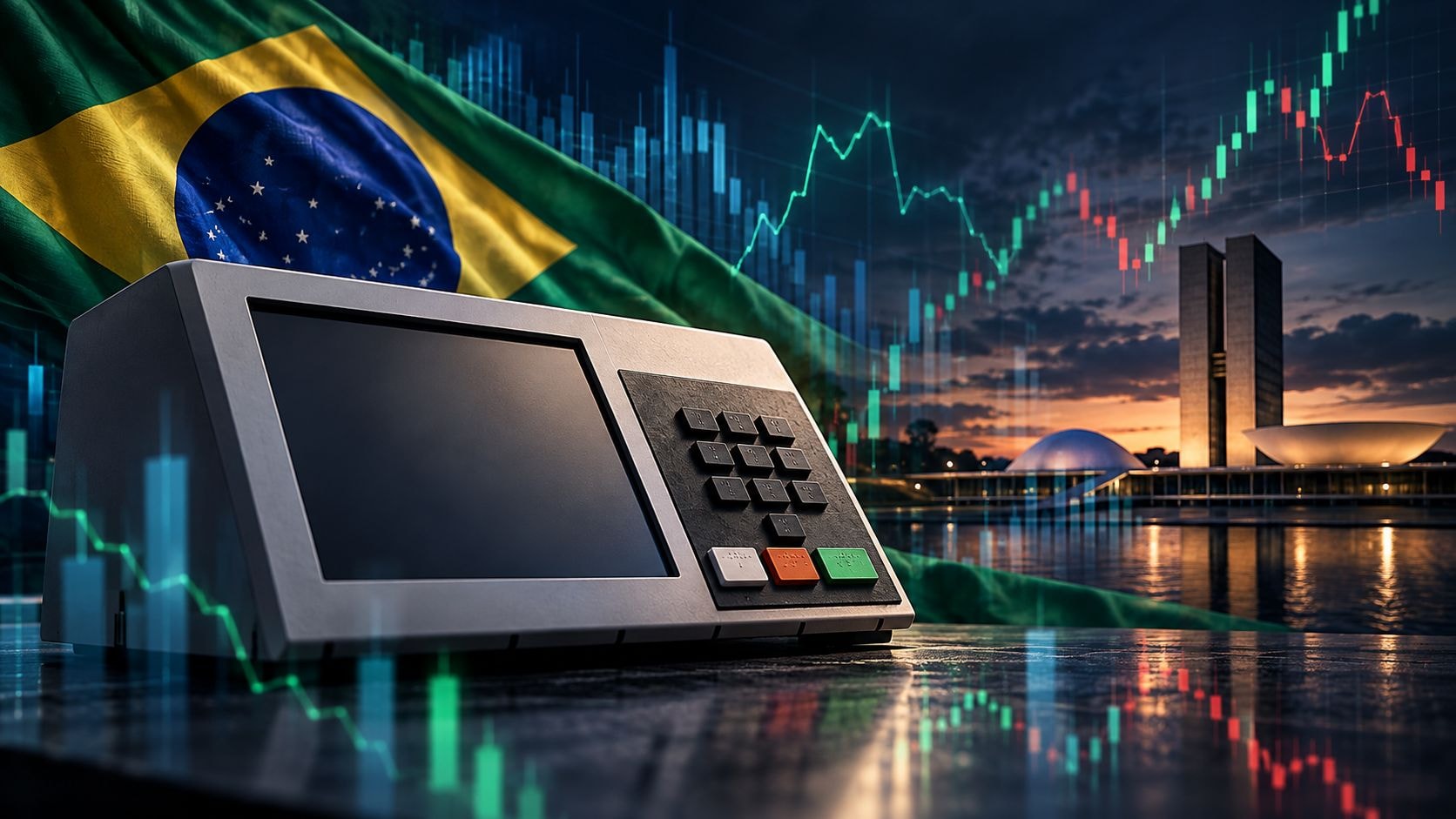 Às vésperas do 1º turno, Ibovespa perde força e chega à eleição sob pressão