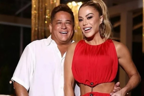 Poliana Rocha celebra os 63 anos de Leonardo com declaração de amor