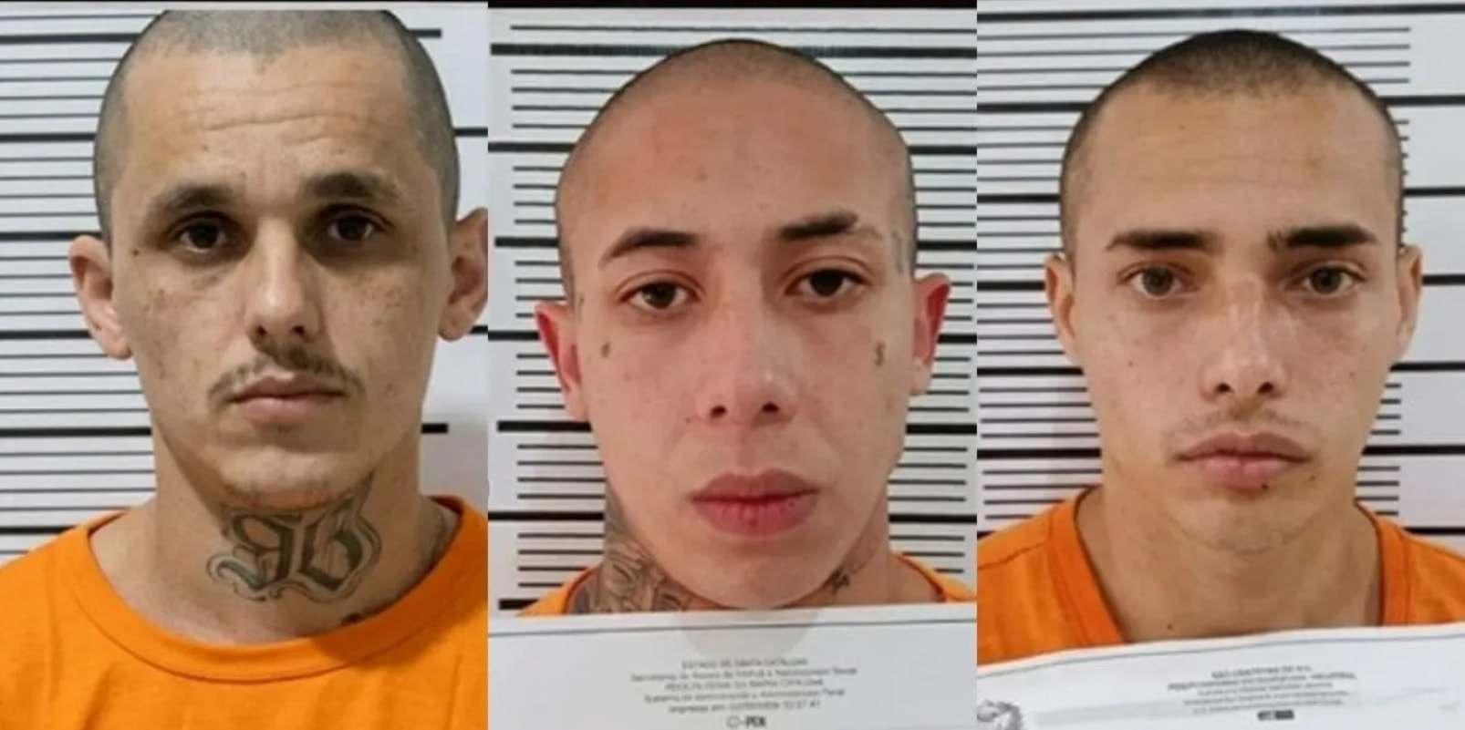 Fuga de detentos de penitenciária de SC provoca megaoperação