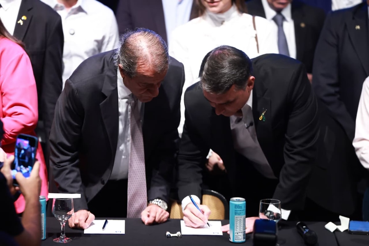 Escolha de Gaspar para vice de Flávio não empolga a Faria Lima