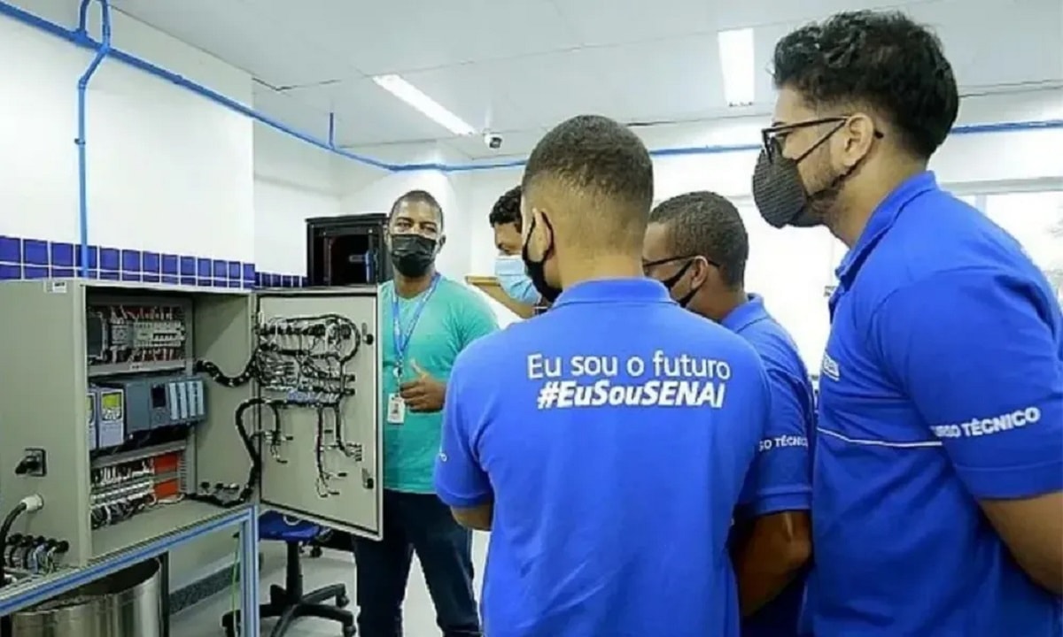 Senai oferece 120 vagas para cursos gratuitos de qualificação na Bahia