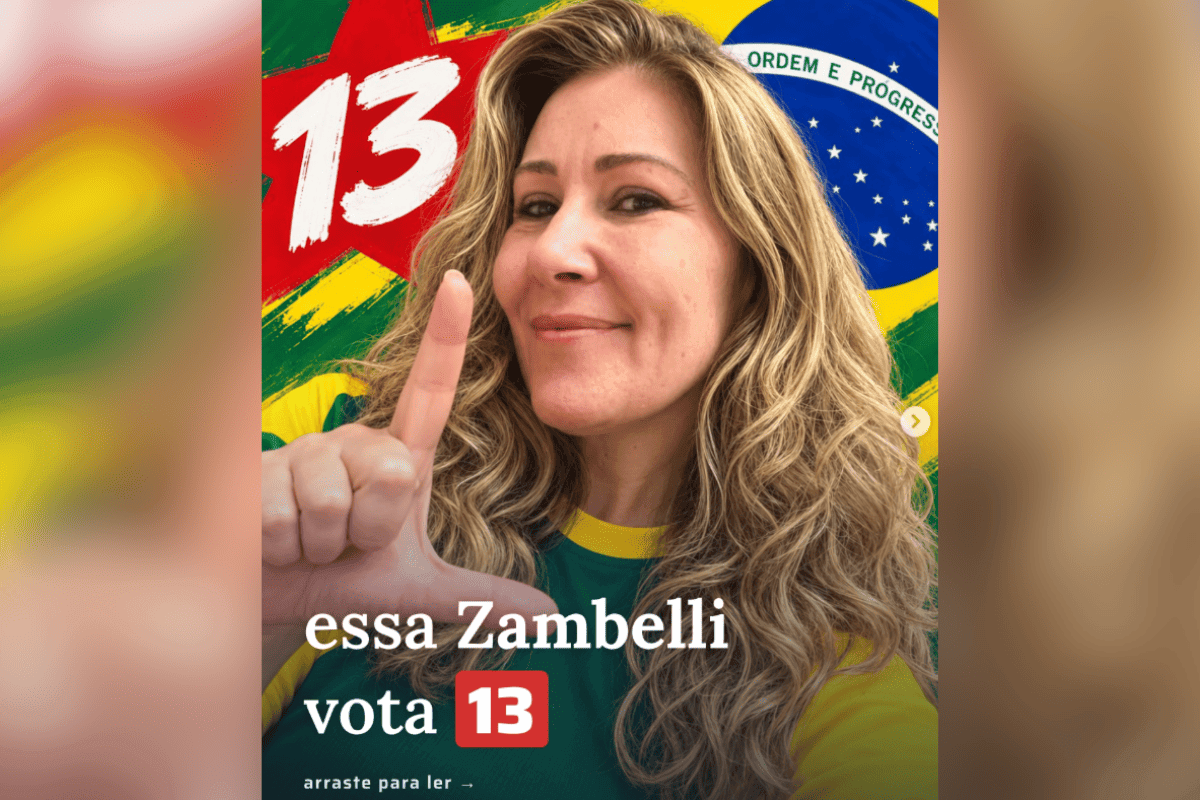 "Sou progressista": irmã da ex-deputada Carla Zambelli anuncia voto em Lula