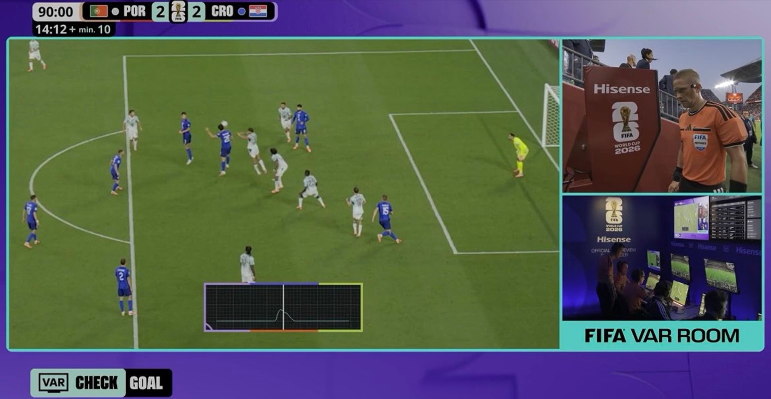Fifa endossa anulação de gol da Croácia por toque em cabelo de jogador
