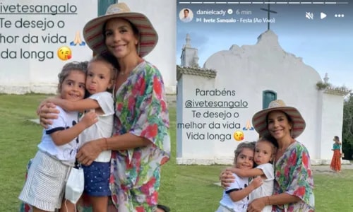 Daniel Cady exibe foto rara e surpreende com homenagem a Ivete Sangalo