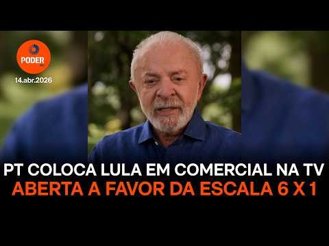 PT coloca Lula em comercial falando a favor do fim da 6 X 1