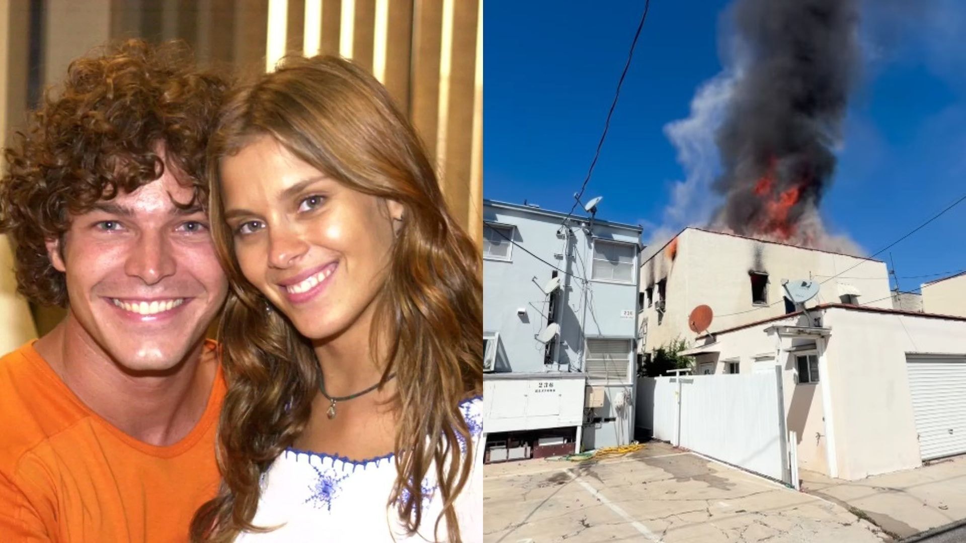 Erik Marmo é chamado de herói após ajudar atriz durante incêndio nos EUA
