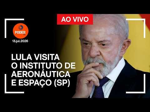 Ao vivo: Lula visita o Instituto de Aeronáutica e Espaço