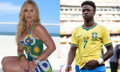 Vini Jr reage a foto de Virginia e web aponta volta: 'Tá apaixonado'
