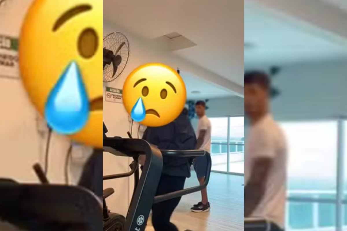 Homem filmado se masturbando enquanto mulher treinava é identificado