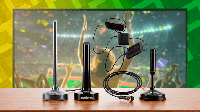 4 antenas de TV digital boas e baratas para ver os jogos da Copa sem atraso
