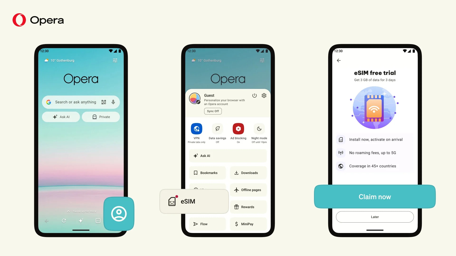 Opera resolve dor de cabeça para usar internet em viagens ao exterior