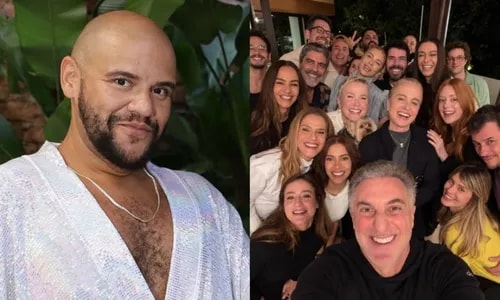 Gominho alfineta Luciano Huck após foto com famosos: 'Única Preta'
