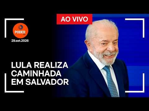 Ao vivo: Lula realiza caminhada em Salvador