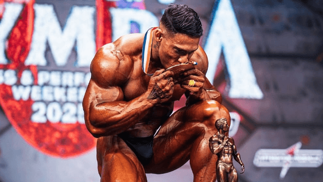 Ramon Dino mostra otimismo por novo título do Mr. Olympia: “Mais evoluído”
