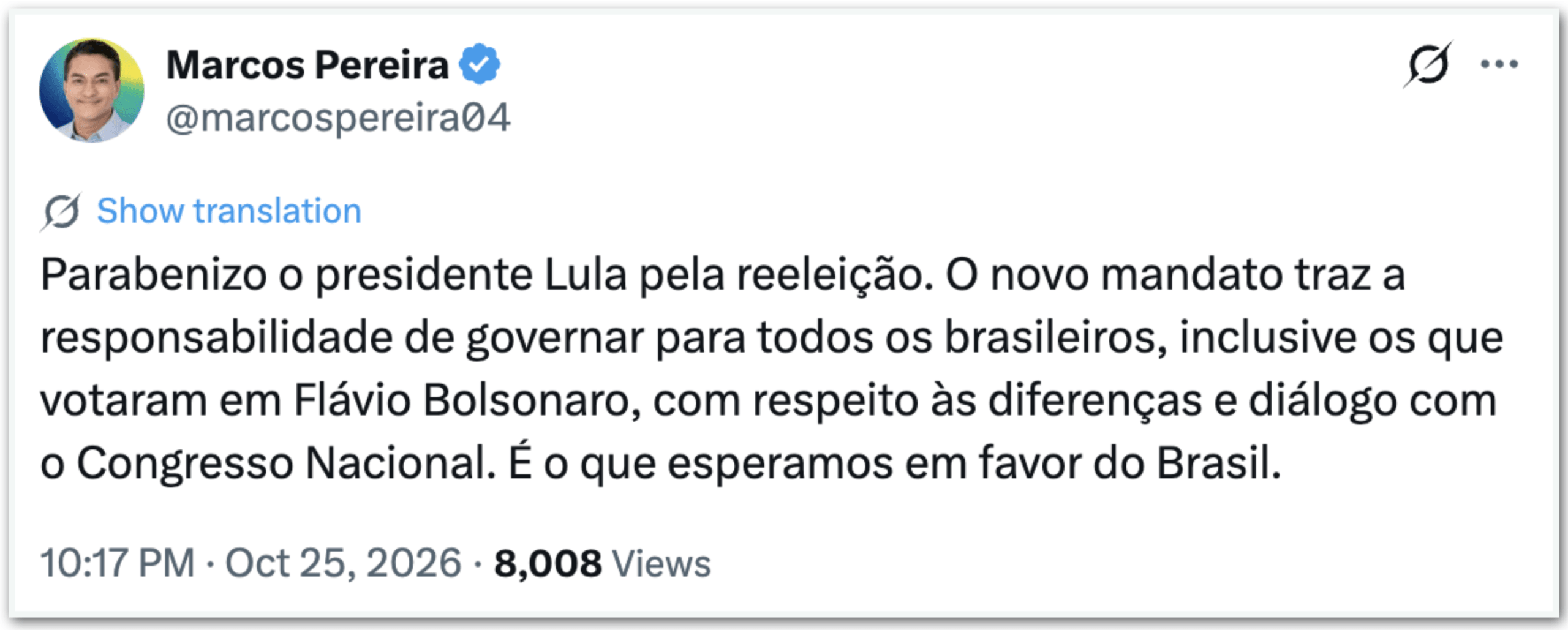 Saiba quais partidos reconheceram a reeleição de Lula