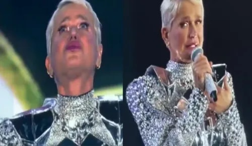 Xuxa cai no choro durante show e emociona fãs com desabafo; VÍDEO