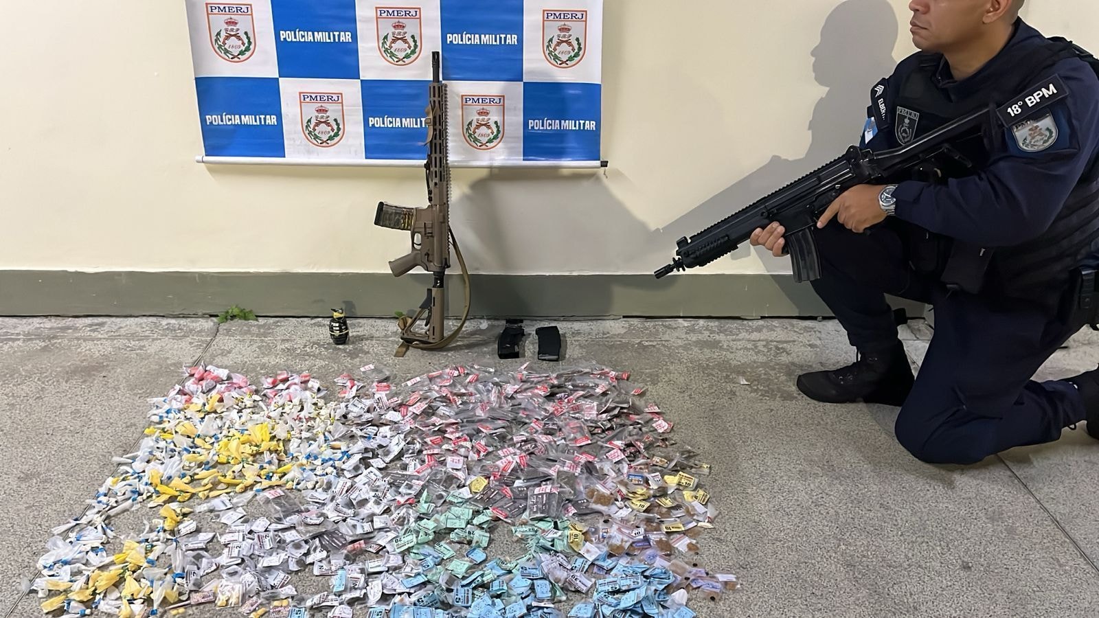 PM é baleado durante operação no Rio; resgate é feito de helicóptero