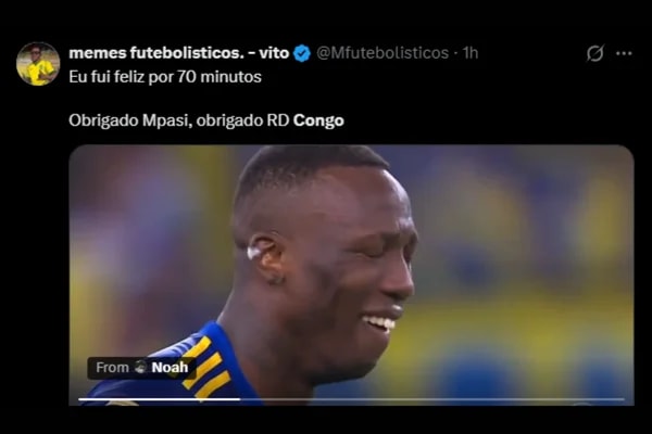 Internet se emociona com eliminação da RD Congo para Inglaterra