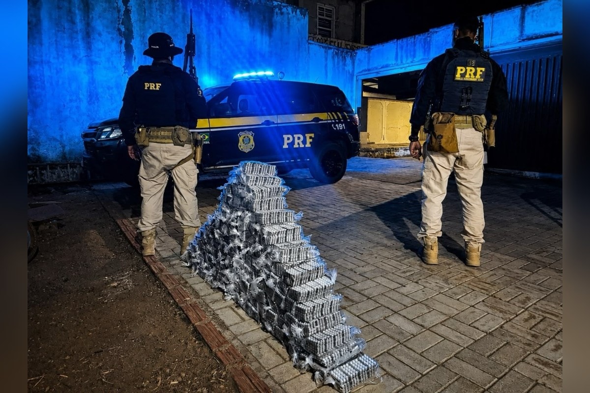 PRF apreende "montanha" de anfetamina com mais de 93 mil comprimidos