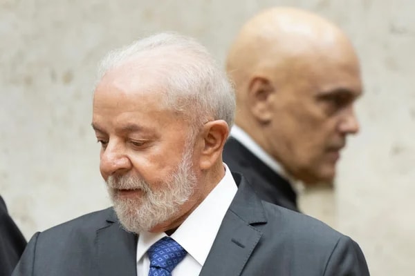 Lula avalia fazer pronunciamento após sessão do STF que julgará Moraes