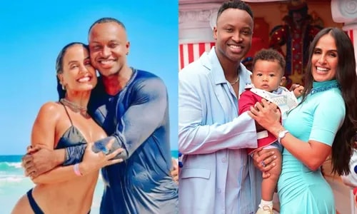 Thiaguinho e Carol Peixinho celebram 1 ano do filho Bento; relembre início do relacionamento