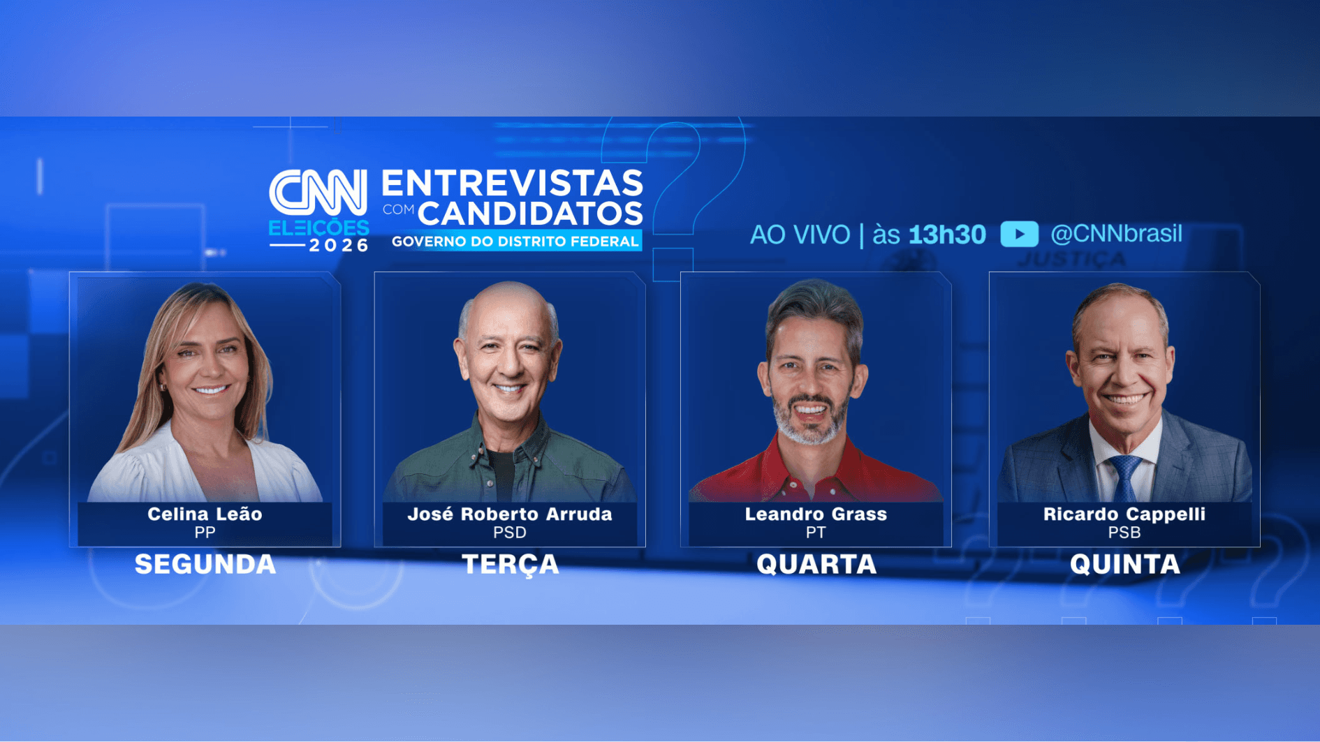CNN entrevista Celina Leão, candidata ao governo do DF