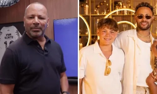 Pai de Neymar é detonado após dizer que neto não tem vida garantida