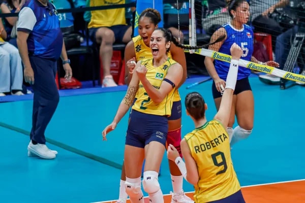 Brasil vence o Chile e está a uma vitória de vaga nos Jogos de Los Angeles