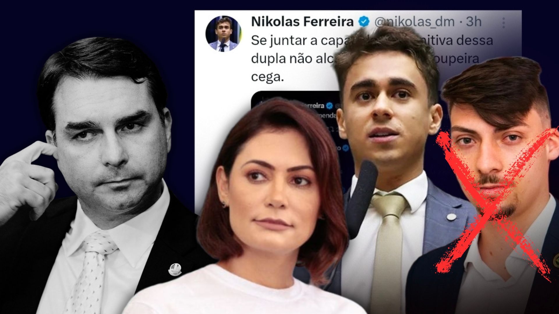 Nikolas e a toupeira cega: a dedetização da "ala Flaviana