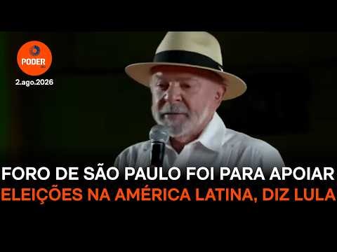 Foro de São Paulo foi criado para apoiar eleições na América Latina, diz Lula
