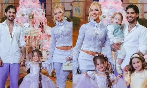 Virginia Fonseca posta álbum especial junto com Zé Felipe em festão de luxo da filha; veja fotos