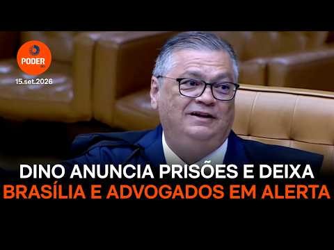 Dino anuncia prisões e deixa Brasília e advogados em alerta