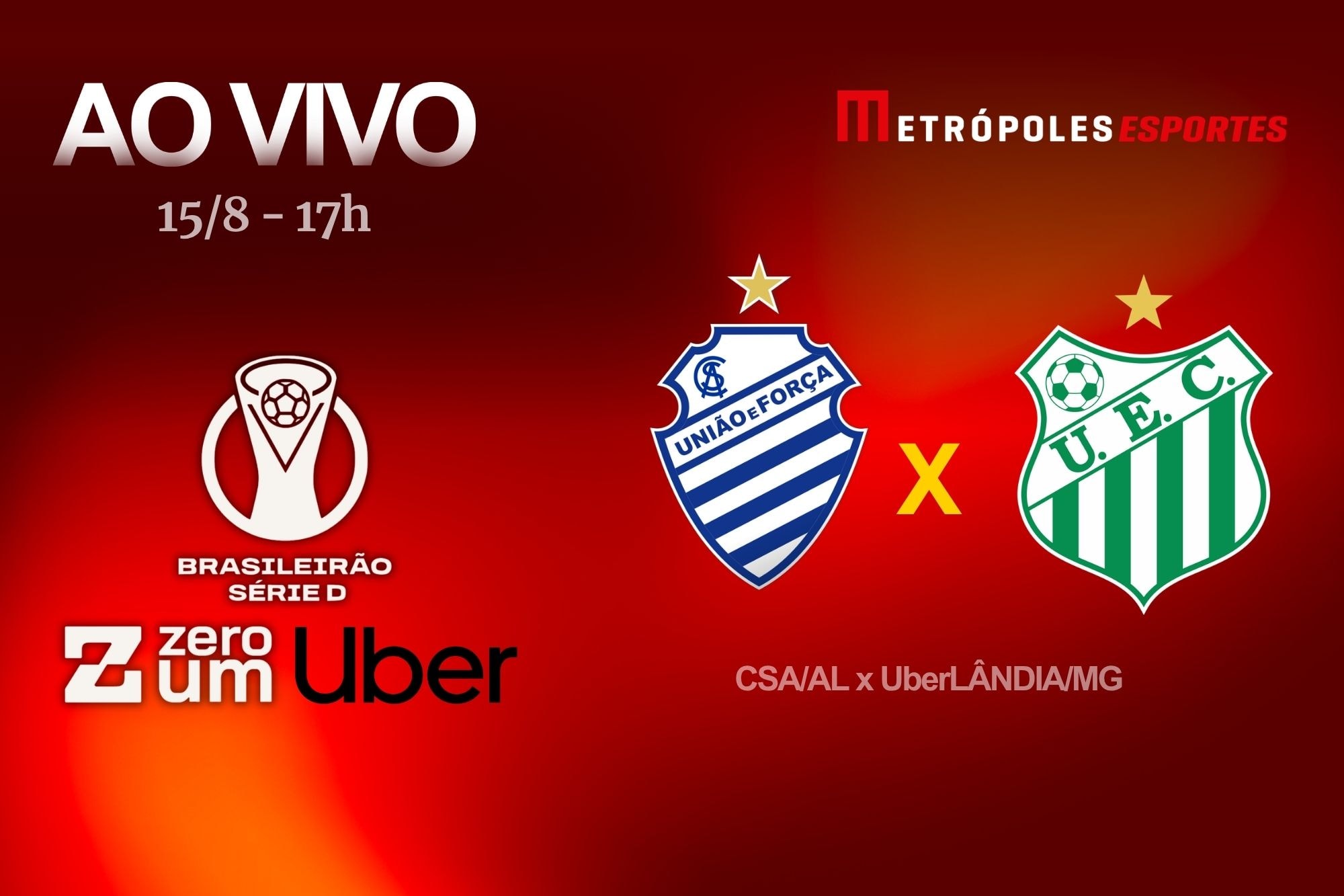 Série D ZeroUm: veja os melhores momentos de CSA-AL x UberLÂNDIA-MG