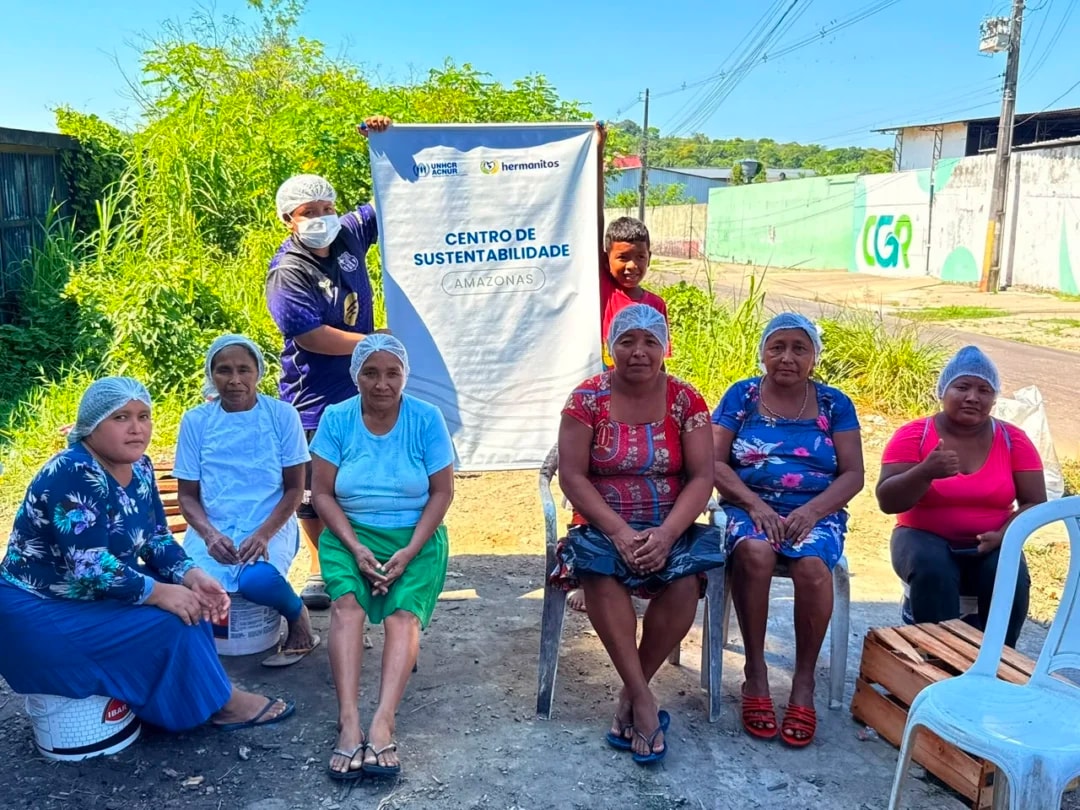 Brigadas Ecológicas mobilizam indígenas Warao refugiados em Manaus