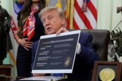 Trump assina decreto para alterar imunização contra sarampo e reduzir número de vacinas para crianças