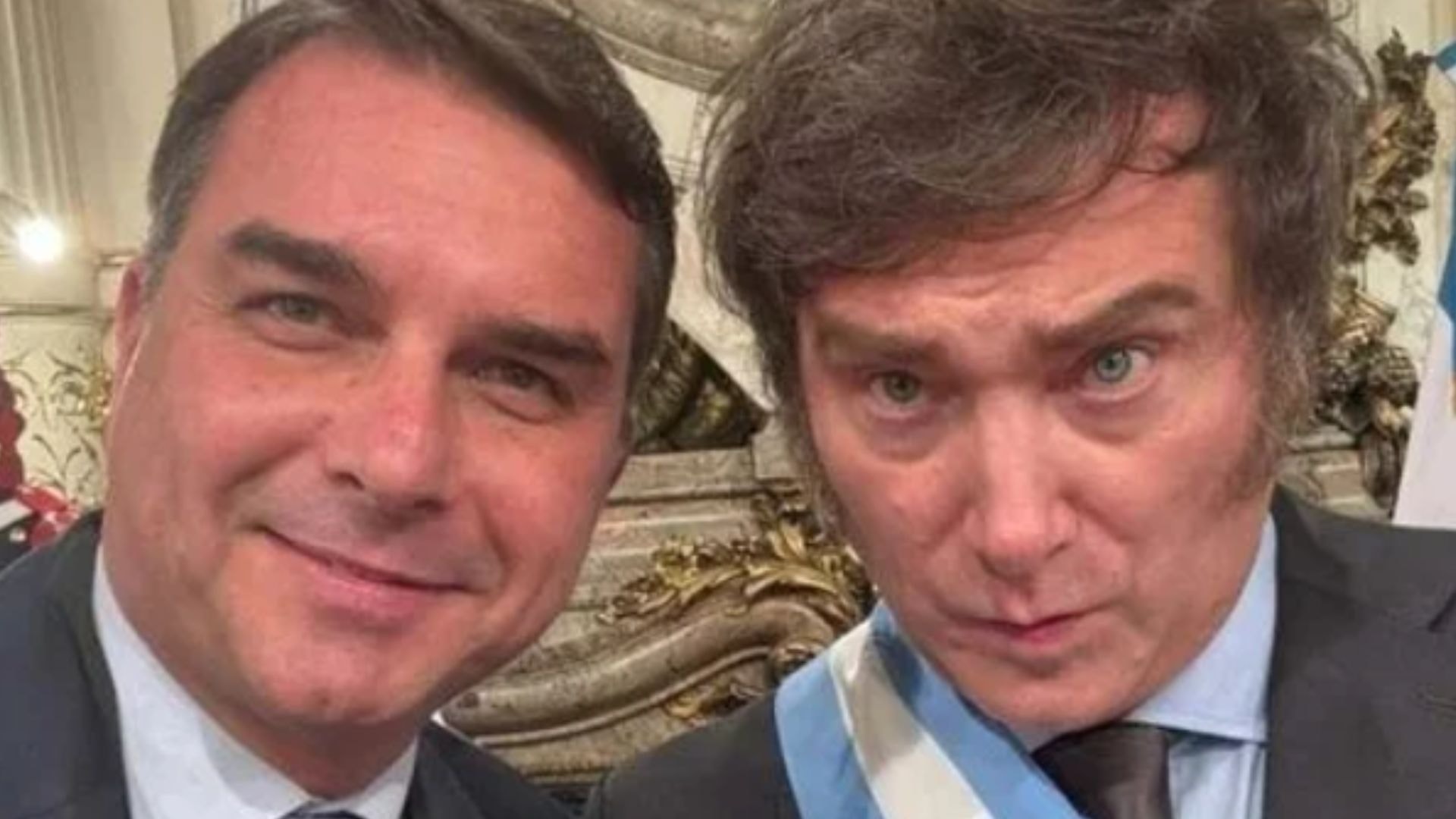 Milei cruza a fronteira para inflar o palanque de Flávio