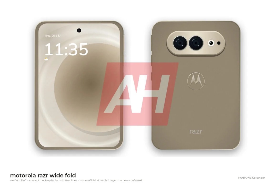 Dobrável da Motorola tem design vazado e é mais compacto que o Galaxy Z Fold 8