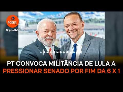 PT convoca militância a pressionar Senado por fim da 6 X 1